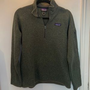 PATAGONIA Men's Green Better Sweater® 1/4-Zip Fleece